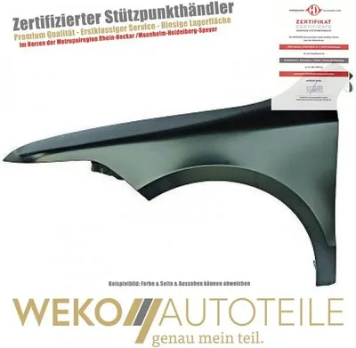Produktbild von Kotflügel vorne links DIEDERICHS 7840007 für SKODA