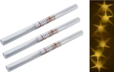 Produktbild von 3D Hologram Folie - Sterneffekt - 3 Rollen