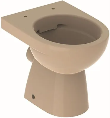 Produktbild von Geberit Renova Stand-WC Tiefspüler, Abg. teilgeschl. Form, Rimfree, bahamabeige