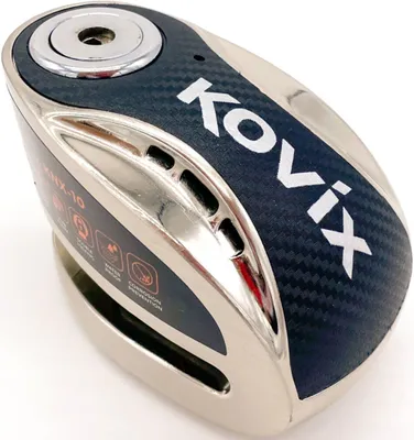 Produktbild von Kovix KNX10 Alarm Bremsscheibenschloss Farben: Metall Chrom