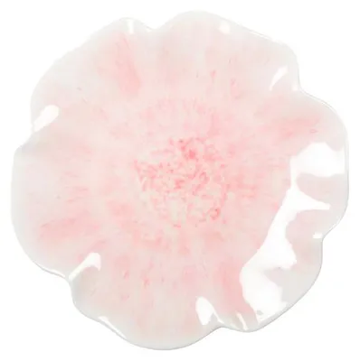 Produktbild von Rosa Dessertteller aus Melamin, 23 x 23 x 2 cm – 6er-Set