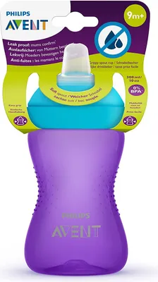 Produktbild von Philips Avent Trinklernbecher SCF80201 Blau auslaufsicher  frei 300ml