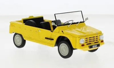 Produktbild von WhiteBox WB124146 - 1/24 / Citroen Mehari, gelb, 1970 - Neu