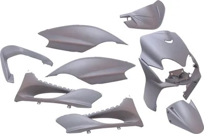Produktbild von Kantenspeicher 9 -Stück für Yamaha Jog R MBK Machg - Mat Grey
