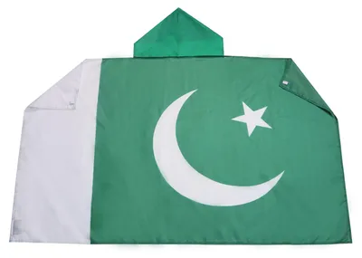 Cape Pakistan 150x90 cm, leichtes Polyester, Fanartikel