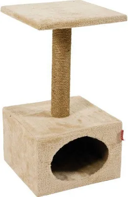 Produktbild von Zolux Solo Kratzbaum Beige 30 x 30 x 54 cm