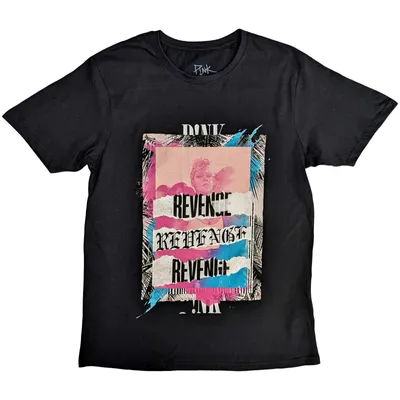 Obrázok produktu pre Pink Revenge Black L Tričko