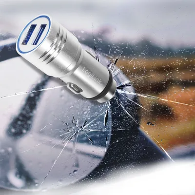 Obrázek produktu pro LogiLink PA0228, Auto, Zapalovač na doutníky, 5 V, Stříbrná