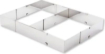 Obrázok produktu pre Nerezová štvorcová forma na tortu MEYERHOFF