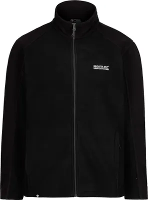 Produktbild von Regatta Great Outdoors Herren Hedman II Fleece-Jacke, zweifarbig RG1398 (XXL) (Schwarz/Schwarz)
