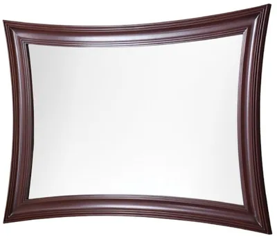 Produktbild von Casa Padrino Luxus Wandspiegel Dunkelbraun 85 x 2,5 x 120 cm - Spiegel mit Massivholzrahmen - Wohnzimmer Deko Accessoires