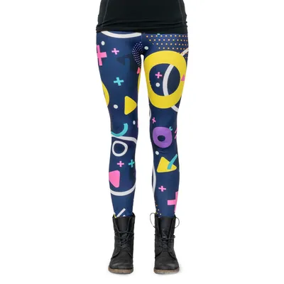 Produktbild von cosey - Neon Line Leggings (Einheitsgröße) - Design Pop Geometrie