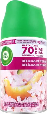Obrázok produktu pre Air Wick – Náplň do osviežovača vzduchu – Blissful Summer – Automatický sprej – 250 ml – 1 kus