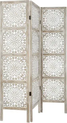 Produktbild von Paravent "etnik" weiß h170cm  - Atmosphera créateur d'intérieur