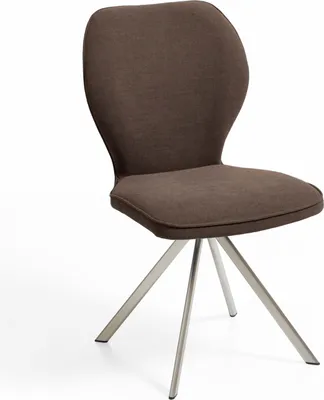 Produktbild von Niehoff Sitzmöbel Colorado Trend-Line Design-Stuhl Edelstahl/Webstoff - 180° drehbar