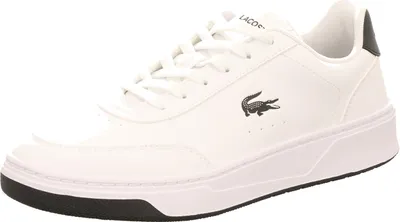 Produktbild von Lacoste Herren-Sneaker Mens Court Pro Sneakers Weiß-Schwarz, Farbe:weiß, UK Größe:9