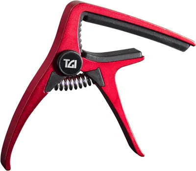 Imagen del producto de Capotraste para guitarra, versátil, ideal para guitarras acústicas, fácil de usar