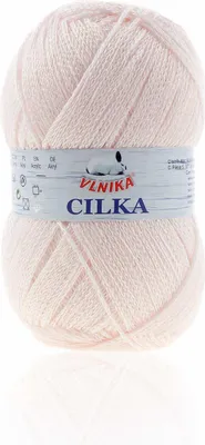 Produktbild von 100g Strickgarn CILKA by VLNIKA Klassikgarn Strickwolle Häkelgarn Sommergarn