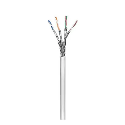 Obrázek produktu pro Síťový LAN kabel S/FTP kabel Lanko - Lanko 305 m dvojitě stíněný šedý