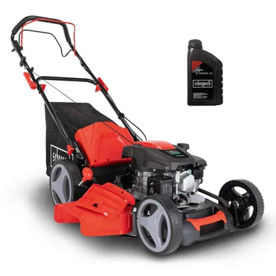 Produktbild von Scheppach Benzinrasenmäher MS173-51 - 51cm Schnittbreite | Radantrieb | Mulchfunktion | 65L Korb | Zentrale Schnitthöhenverstellung | inkl. Motoröl