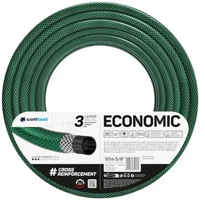 Produktbild von Famanu Gartenschlauch 3-lagig 5/8" x 50 m - Grün