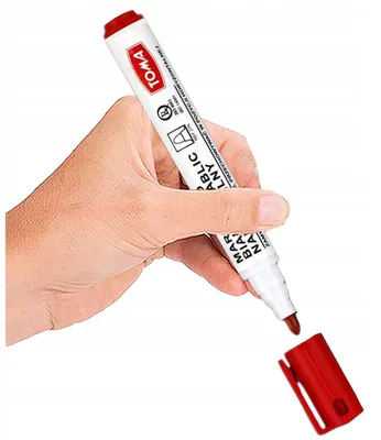 Produktbild von Toma Tafelmarker rot trocken abwischbar