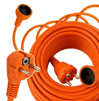 Image de Rallonge électrique extérieure 30m/50m – câble de chantier robuste, usage outdoor, grande résistance