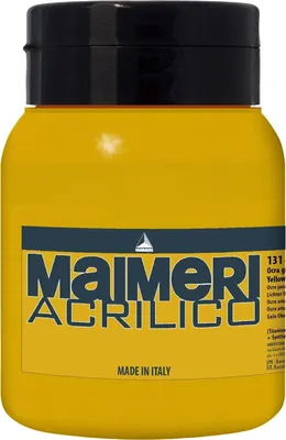 Zdjęcie produktu dla Maimeri Acrilico Farba akrylowa Yellow Ochre 131 500 ml 1 szt.