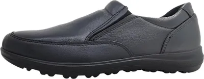 Image de Imac - Chaussons pour hommes - Modèle pantoufle - Couleur noire - Style décontracté