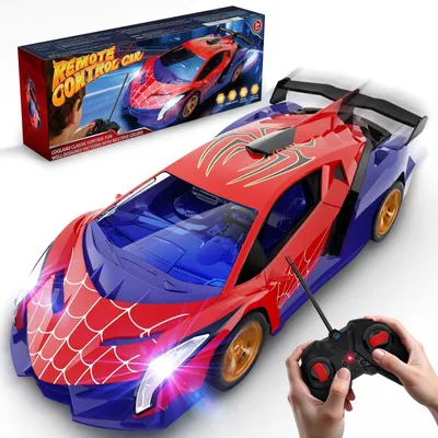 Zdjęcie produktu dla Zdalnie sterowany samochód - 1:18 - Z oświetleniem - 2,4 GHz - Drift - Od 3 lat