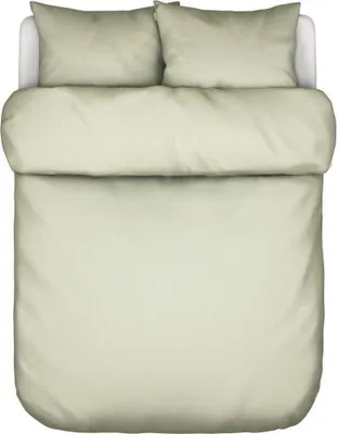 Produktbild von Marc O' Polo Renforcé-Bettwäsche-Garnitur Senja Farbe Moss green  Größe 155x220+80x80