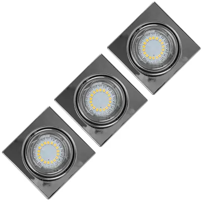 Produktbild von LED 3er Pack Einbau Spot 4,5 Watt Wohnzimmer Diele Lobby Spotlight CRISTALDREAM 2305328