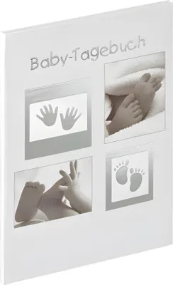 Produktbild von Walther Little Foot 20x28 46 Seiten Baby Tagebuch TB172