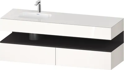 Produktbild von DURAVIT QA4795080220000 QTG EWT KWTU 1600 Wß Hgl. Be