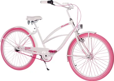 Produktbild von Plumbike La Donna Stadtfahrrad Damen 26" 3-Gang - Weiß