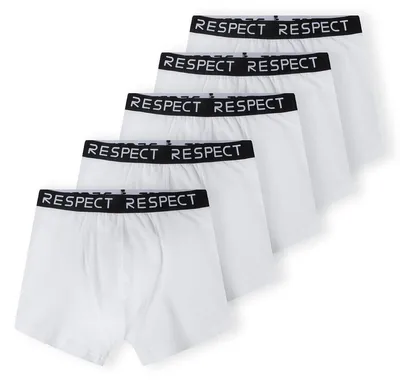 Produktbild von Minoti 5er-Pack Boxershorts Weiß Gr. XXL für Herren