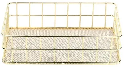 Immagine prodotto di Mobiletto da scrivania multifunzionale in acciaio inossidabile - grande - 24,5 x 16,5 x 6,5 cm - leggero - 149g - ideale per l'uso quotidiano