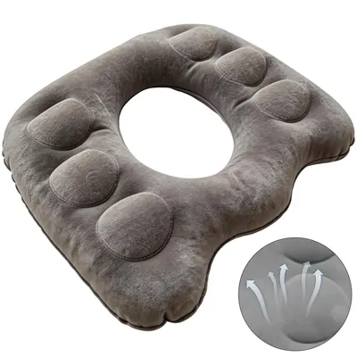 Produktbild von Orthopädisches Sitzkissen Memory Foam–Ergonomisches Coccyx Kissen,Einstellbar,Linderung von Hüft- & Steißbeinschmerzen,Büro,Zuhause,Auto,45,5×39 cm