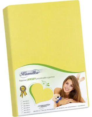 Obrázok produktu pre Žlté prestieradlo - 140x200