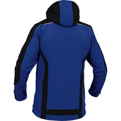 Produktbild von Leibwächter Sommer-Softshelljacke Herren FLEXS Gr. L kornblau/schwarz