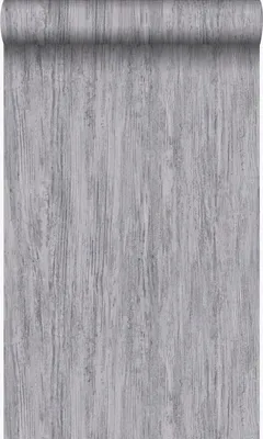 Produktbild von Origin Wallcoverings Tapete Holzoptik Grau 53 cm x 10.05 m