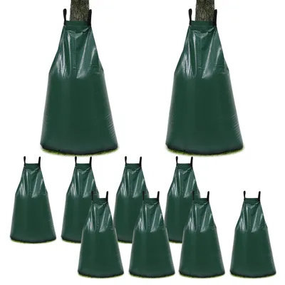 Obrázok produktu pre TolleTour treebag 10 kusov zavlažovací vak 75L zavlažovací vak vak na vodu pre stromy zelený
