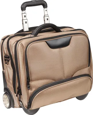 Produktbild von Dermata Business Notebook Trolley Laptop Pilotenkoffer Aktenkoffer bis 17" beige
