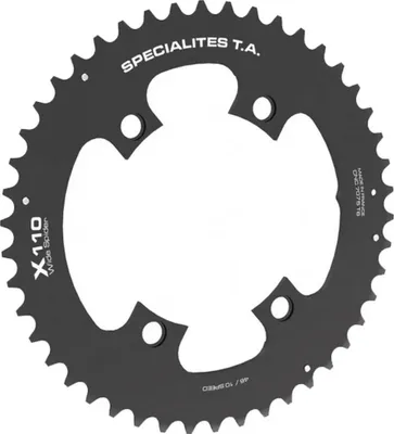 Produktbild von Specialites Ta Ws Exterior Kettenblatt Schwarz 42t Schwarz 42t
