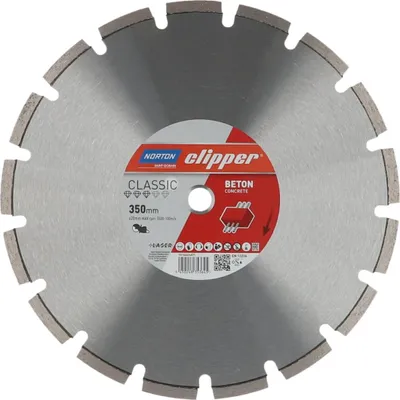 Produktbild von Norton Clipper Diamant-Trennscheibe Classic Beton 28100 350x20,0 mm