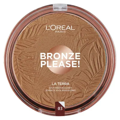 Zdjęcie produktu dla L'Oreal Paris, Bronze Please!, Compact Powder, 03, Medium Caramel, 18 g