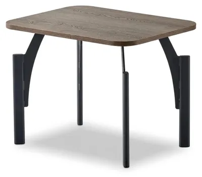 Immagine prodotto di Tavolino da divano, tavolino da caffè, design moderno, semplice, color marrone, funzionale, versatile