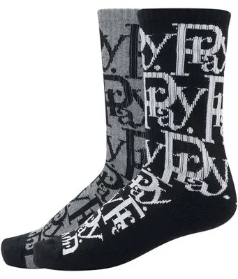 Immagine prodotto di Calzini Cayler & Sons Prayor, confezione da 2, nero + grigio melange - 43–46