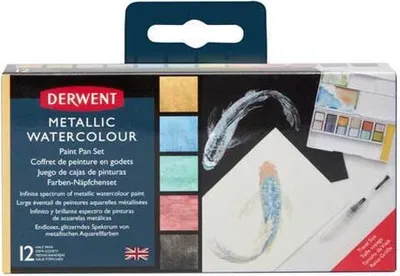 Produktbild von Derwent Metallic Malpille Mehrfarbig  Mehrfarbig One Size