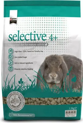 Immagine prodotto di Conigli selettivi da 4 anni 1,5 kg